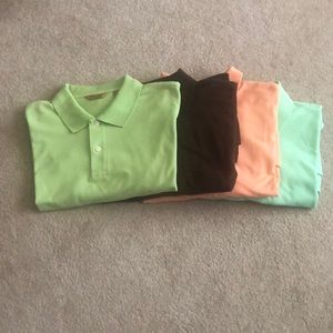 Mens Roundtree & Yorke Gold Label polo style shirts